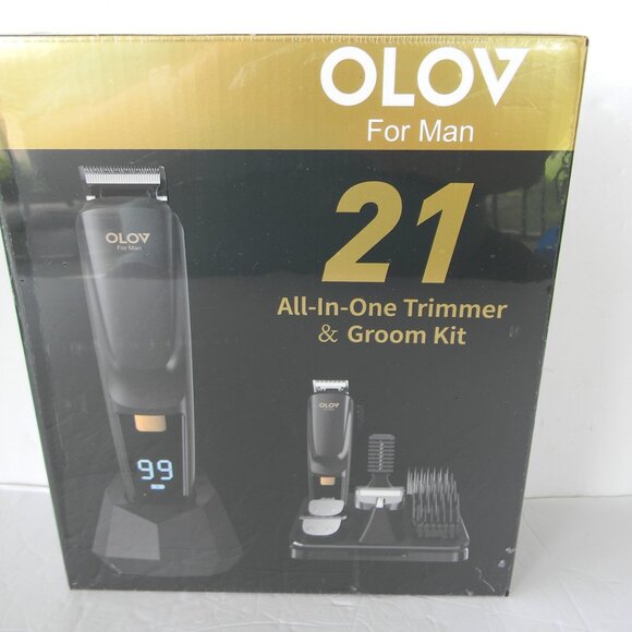 OLOV For Man Beard Trimmer, 21 Piece All-in-One Mens Grooming Kit and Hair Cl